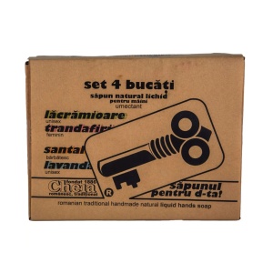 Set 4 buc sapun lichid pentru maini 300g - Img 1