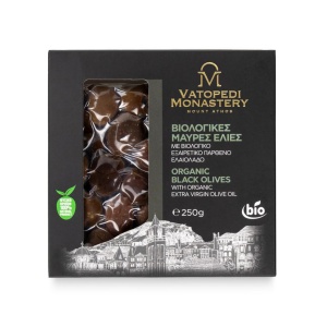 Masline Negre Bio In Vid (250 Gr) (Bio Grecia, Gr-Bio-03) - Img 1
