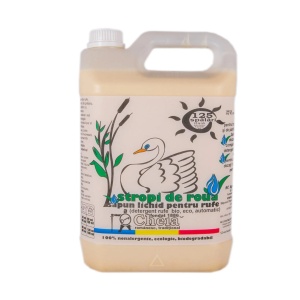 Stropi de roua, sapun lichid pentru rufe, 125 spalari*, RRR,( detergent bio pentru rufe) 5000g - Img 1