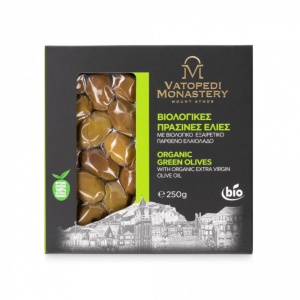 Masline Verzi Bio In Vid (250 Gr) (Bio Grecia, Gr-Bio-03) - Img 1