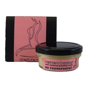 ResveroButter unt natural pentru corp cu resveratrol 60g - Img 2