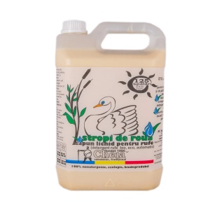 Stropi de roua, sapun lichid pentru rufe, 125 spalari*, RRR,( detergent bio pentru rufe) 5000g - Img 1