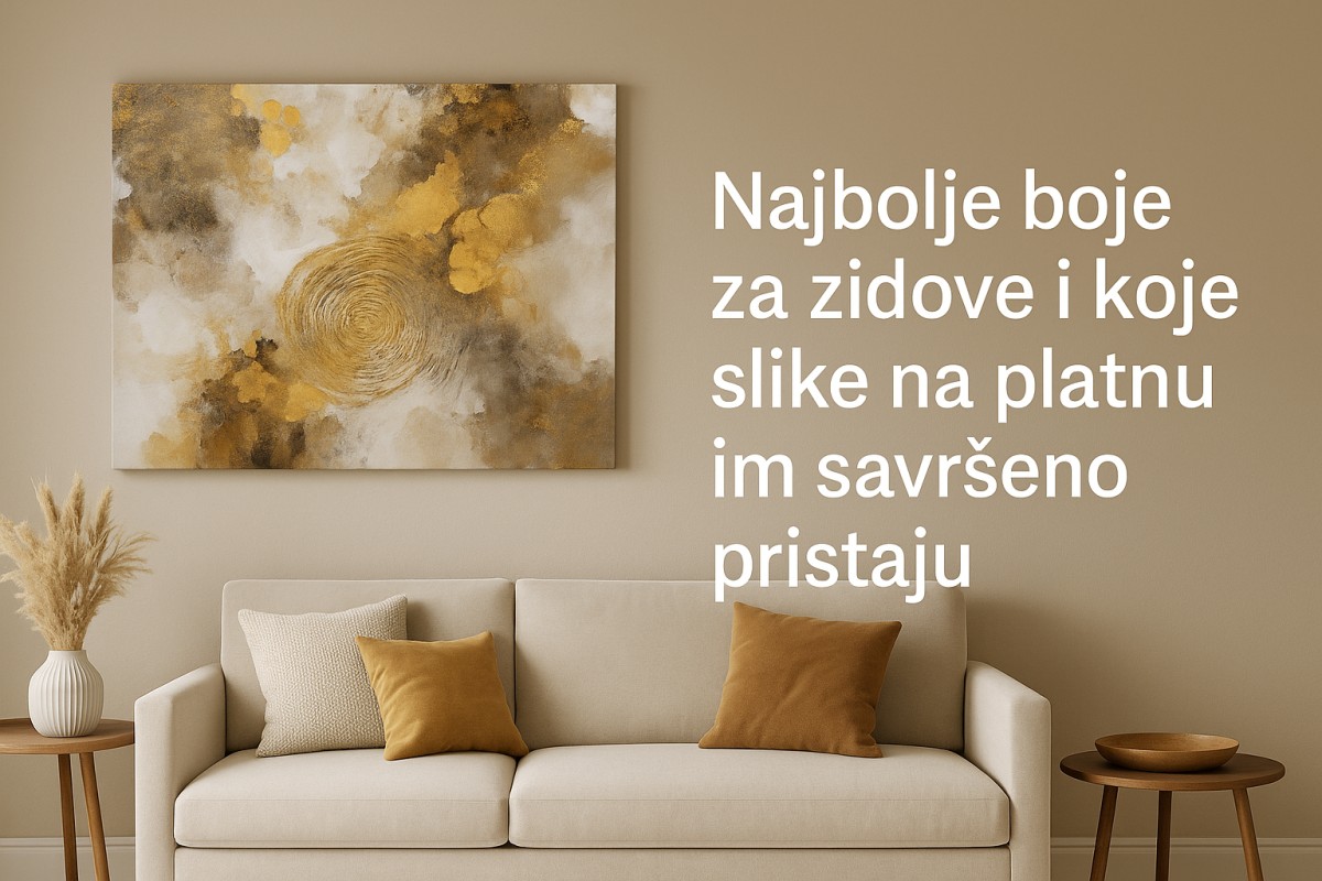 👉 „Najbolje boje za zidove i koje slike na platnu im savršeno pristaju“