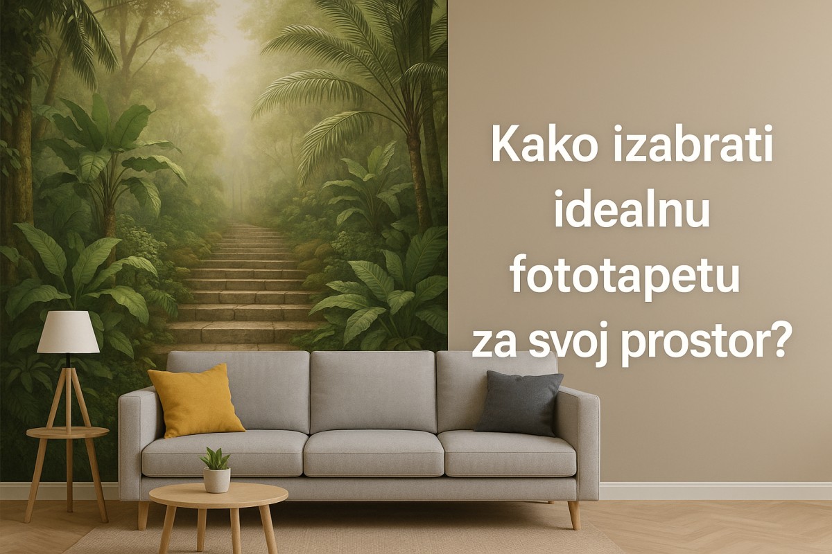 🌄 Kako izabrati idealnu fototapetu za svoj prostor (kompletan vodič)