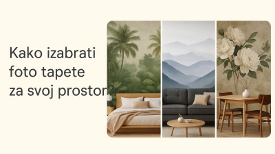 🏠 Kako izabrati savršenu fototapetu za svoj dom (vodič za 2025.)