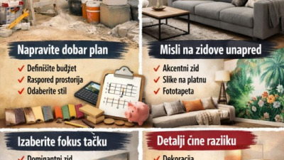 Saveti za renoviranje stana: Kako da izbegnete greške i dobijete savršen enterijer