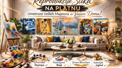 Reprodukcije slika na platnu – umetnost velikih majstora u vašem domu