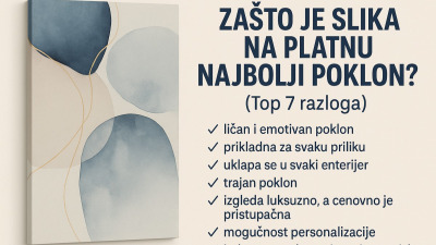 🎁 Zašto je slika na platnu najbolji poklon? (Top 7 razloga)