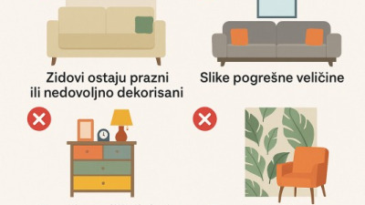 🏡 Najčešće greške u uređenju enterijera (i kako ih lako izbeći)