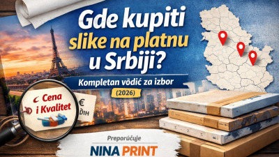 Gde kupiti slike na platnu u Srbiji – kompletan vodič za izbor (2026)
