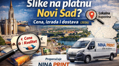 Slike na platnu Novi Sad – cena, izrada i dostava (2026)