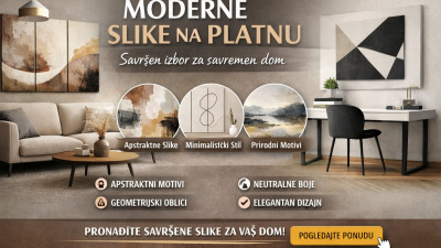 🎨 Moderne slike na platnu – savršen izbor za savremen dom