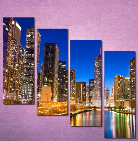 Slike na platnu Chicago Nina3095_4 - Img 3