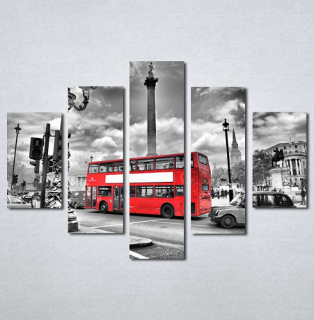 Slike na platnu London crveni autobus Nina136_5