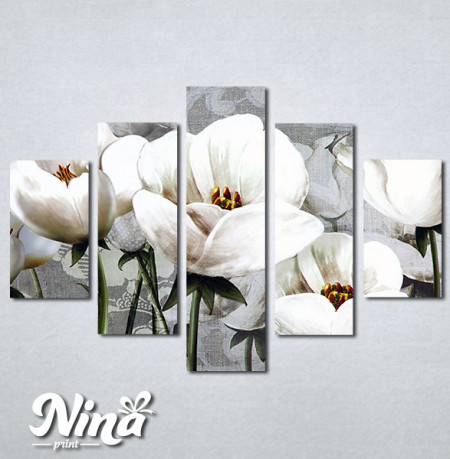 Slike na platnu Nezno beli cvet Nina347_5