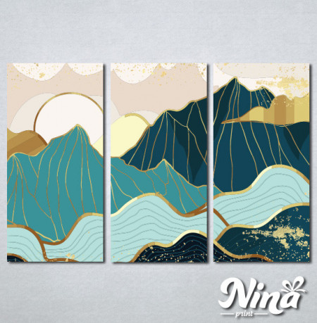 Slike na platnu Planina apstrakcija Nina321_3