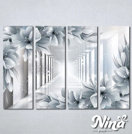 Slike na platnu 3d cvece Nina324_4 - Img 2