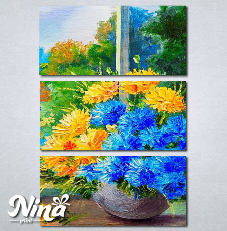 Slike na platnu Cveće na prozoru Nina256_3 - Img 2