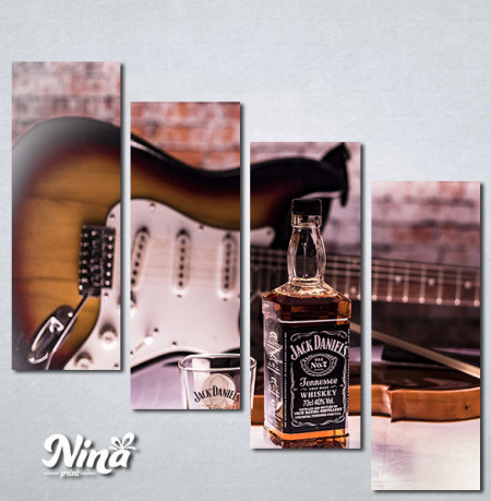 Slike na platnu Gitara i viski Nina484_4 - Img 2