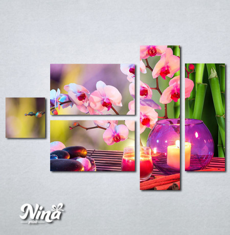 Slike na platnu Orhideja i zen kamenje Nina429_5 - Img 2