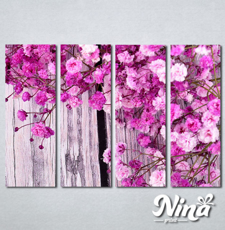 Slike na platnu Pink cvetovi Nina285_4 - Img 3