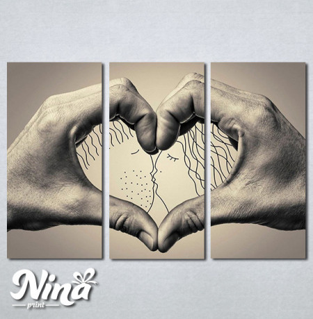 Slike na platnu Slika ljubavi Nina384_3