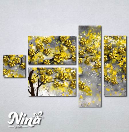 Slike na platnu Drvo žuto lišće Nina295_5 - Img 3
