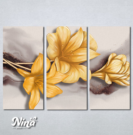 Slike na platnu Krem bez cvetovi Nina436_3