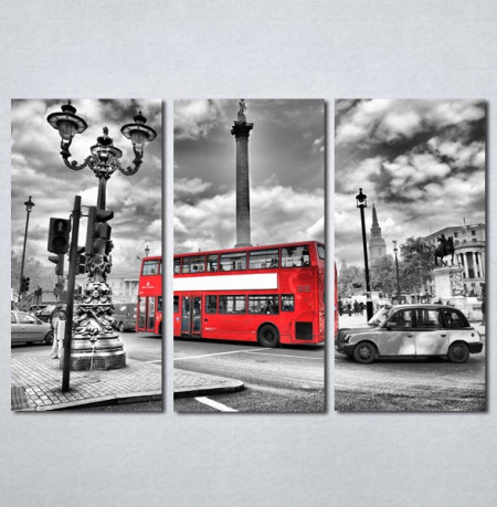 Slike na platnu London crveni autobus Nina136_3