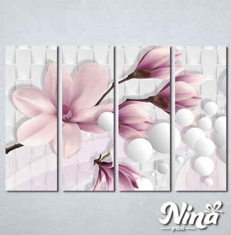 Slike na platnu Nezno roze magnolija Nina318_4 - Img 2