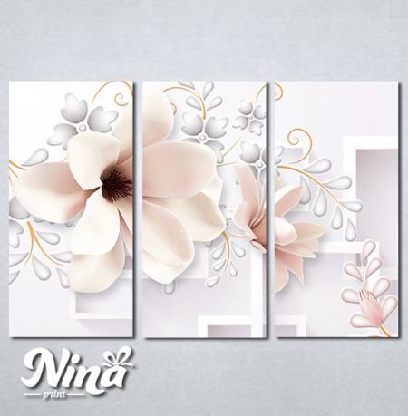 Slike na platnu Nezno roze magnolija Nina413_3