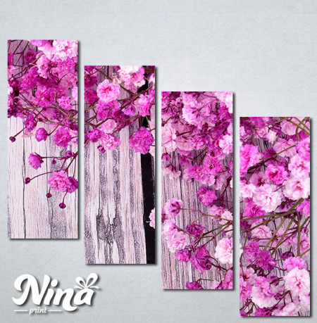 Slike na platnu Pink cvetovi Nina285_4