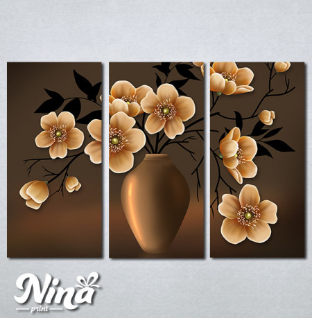 Slike na platnu Vaza i cveće Nina291_3
