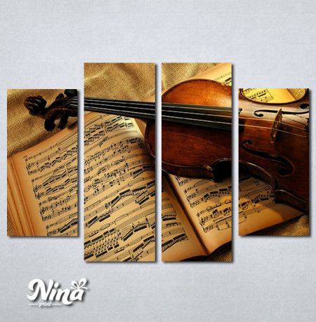 Slike na platnu Violina Nina473_4
