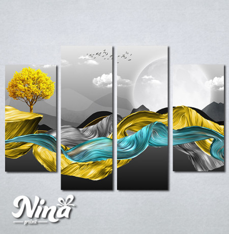 Slike na platnu Zlatno drvo Nina417_4 - Img 2