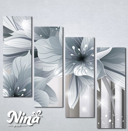 Slike na platnu 3d cvece Nina324_4 - Img 3
