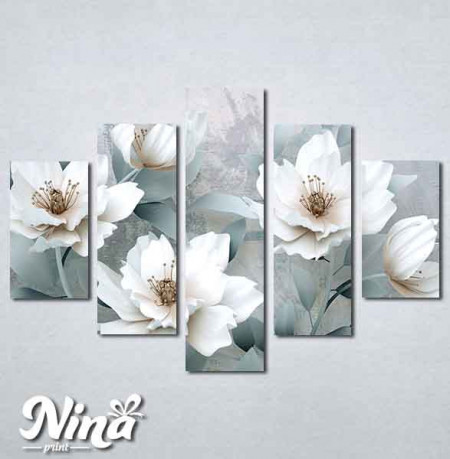 Slike na platnu Beli cvet Nina262_5