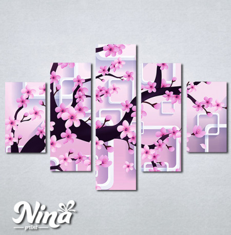 Slike na platnu Carobno roze drvo Nina352_5