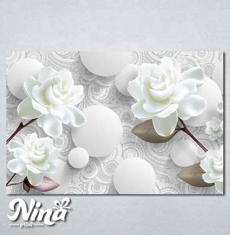 Slike na platnu Nežna bela ruža Nina275_P