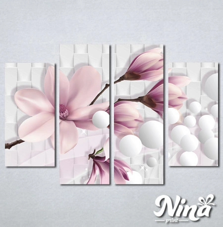 Slike na platnu Nezno roze magnolija Nina318_4 - Img 3