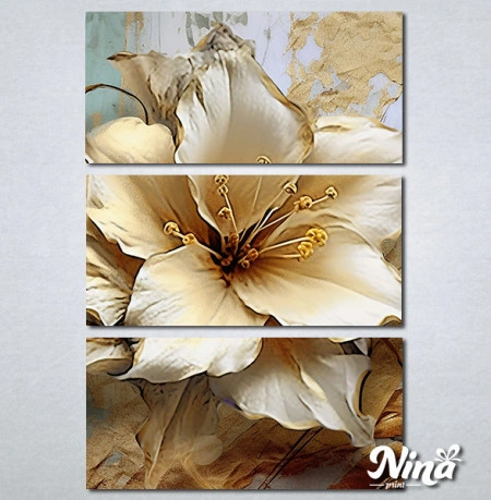 Slike na platnu 3d Zlatna ruza Nina495_3 - Img 3