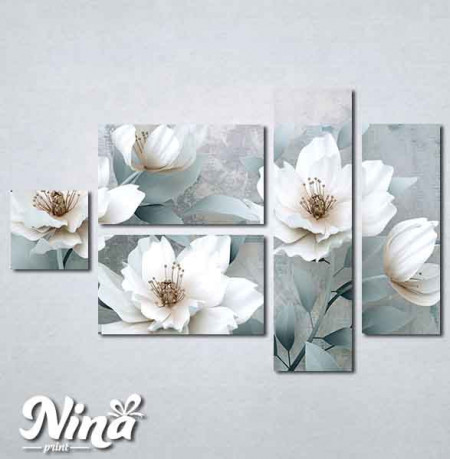 Slike na platnu Beli cvet Nina262_5 - Img 3