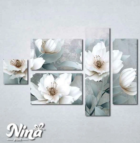 Slike na platnu Beli cvet Nina262_5 - Img 3