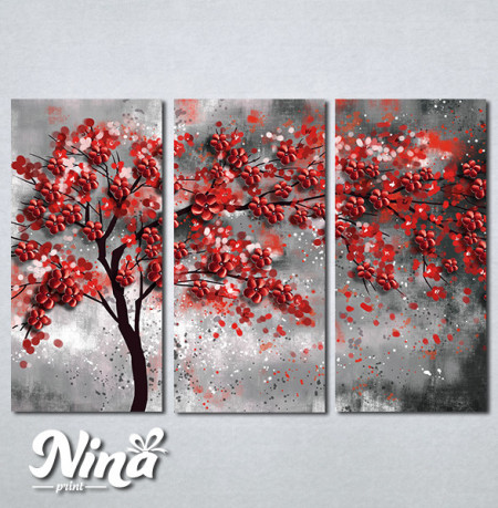 Slike na platnu Drvo crveno lišće Nina296_3