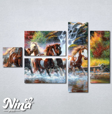 Slike na platnu Konji art Nina249_5