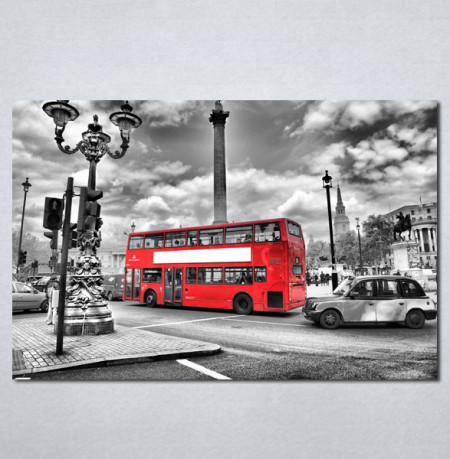 Slike na platnu London crveni autobus Nina 136_P