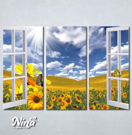 Slike na platnu Polje suncokreta Nina456_3