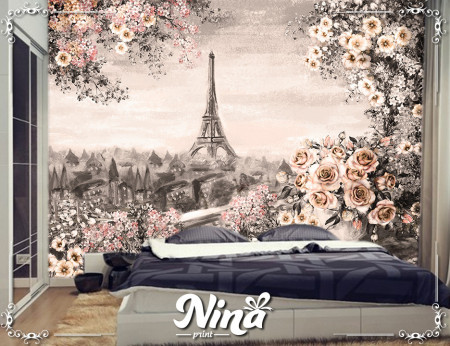 Foto tapet Pariz Tapett286