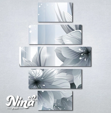 Slike na platnu 3d cvece Nina324_5 - Img 2
