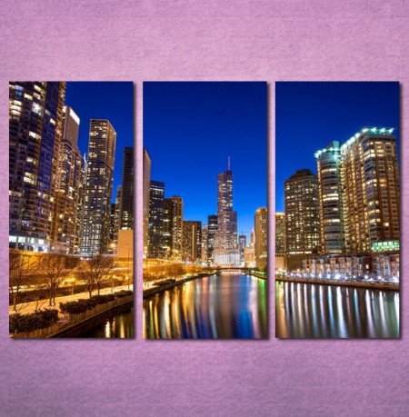 Slike na platnu Chicago Nina3095_3